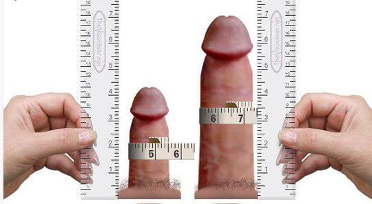 měření penisu doma a po augmentaci