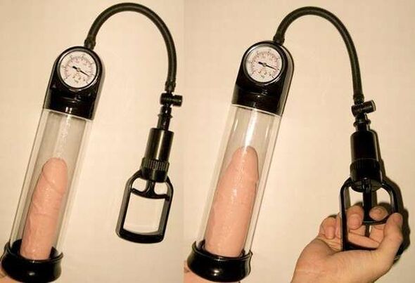 vakuová pumpa pro zvětšení penisu